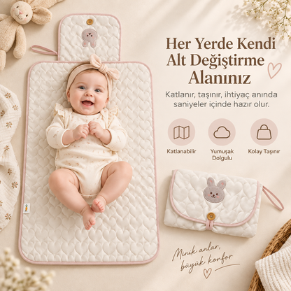 Loveli CareNest™ – Bebek Alt Değiştirme Matı